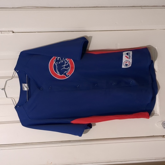 MLB Chicago Cubs Castro Majestic Jersey Size M - Picture 1 of 6